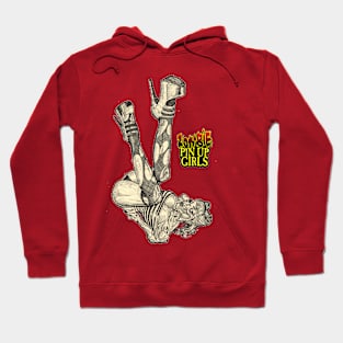 Zombie Pinup Divas : Heels Over Head Hoodie